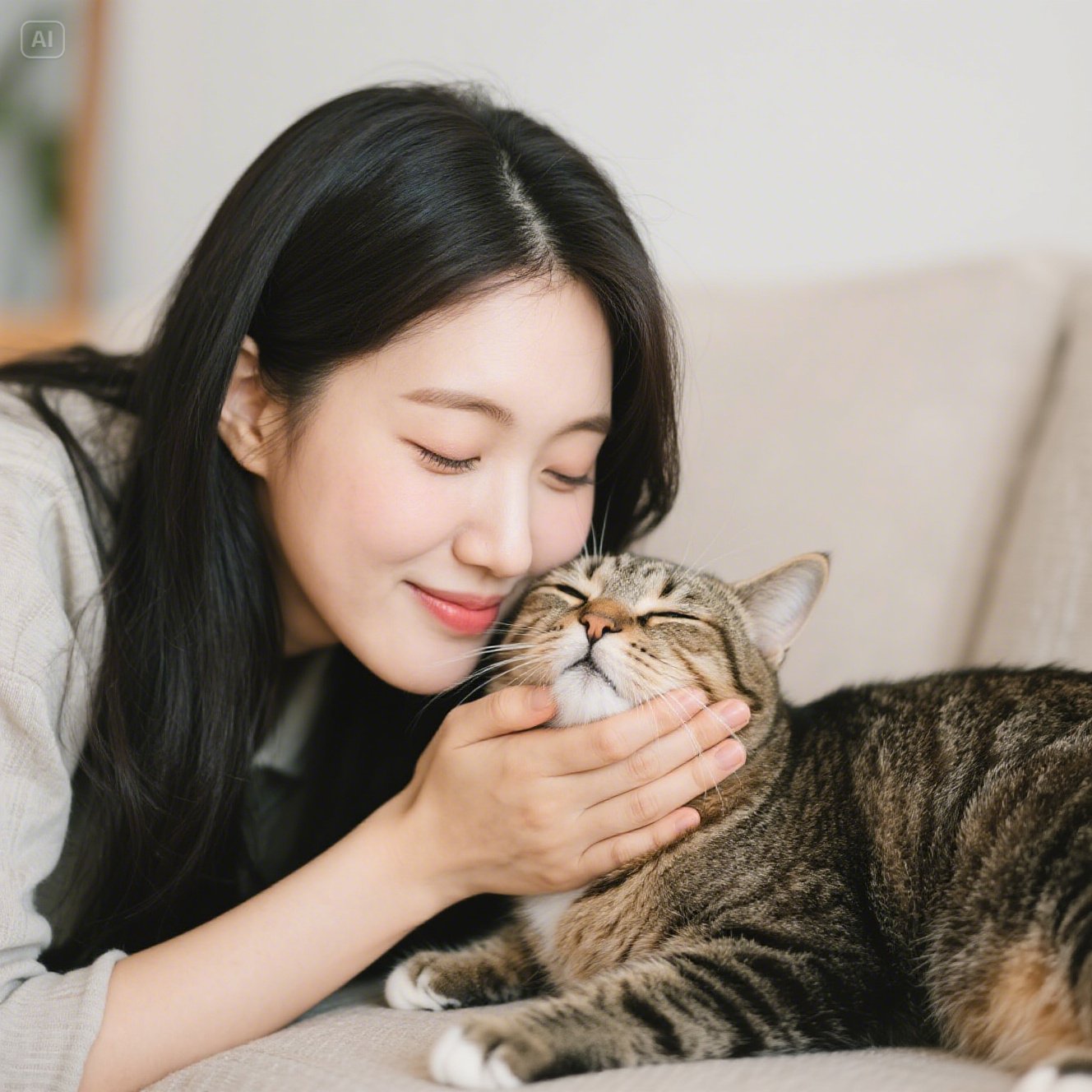 고양이가 얼굴을 비비는 행동의 심리 : 애정일까? 영역 표시일까?