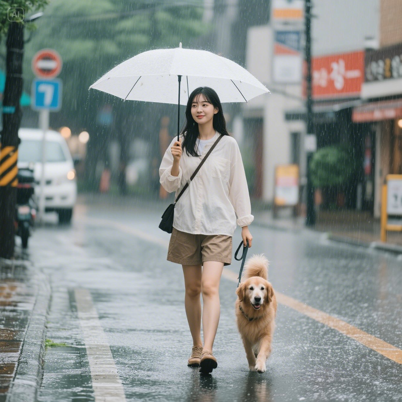 비 오는 날 강아지 산책 요령 : 건강과 스트레스 둘 다 잡는 방법