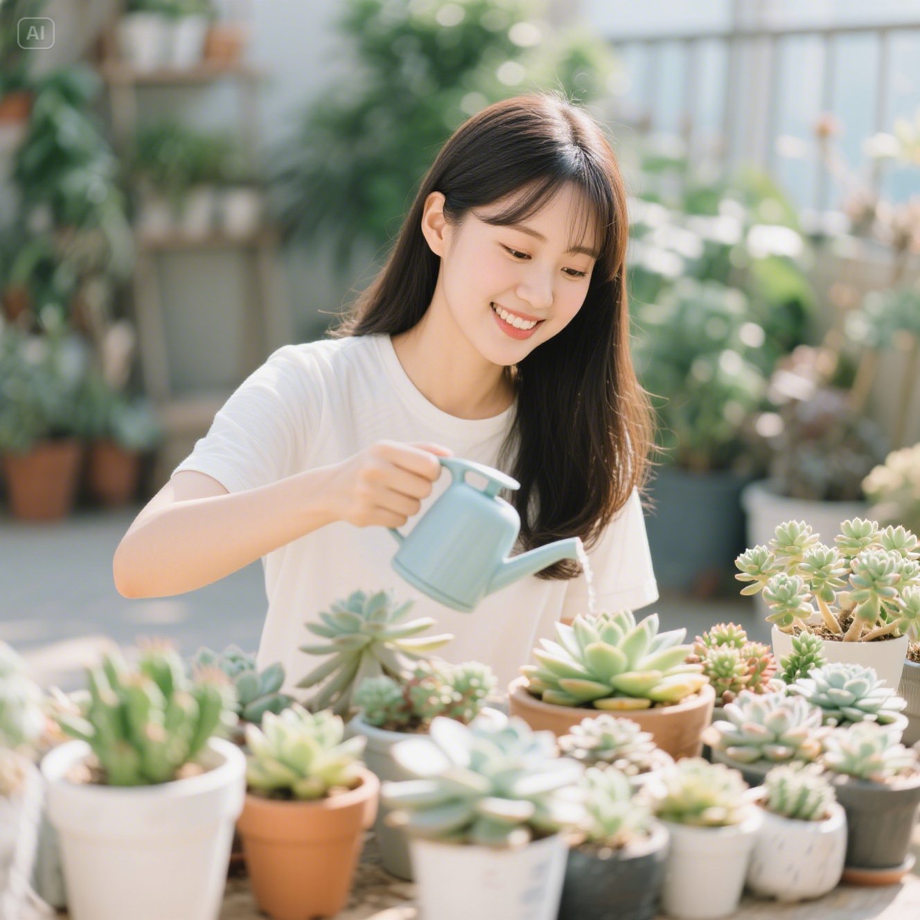 여름철 다육이 물주기 타이밍 : 과습 없이 건강하게 키우는 비결
