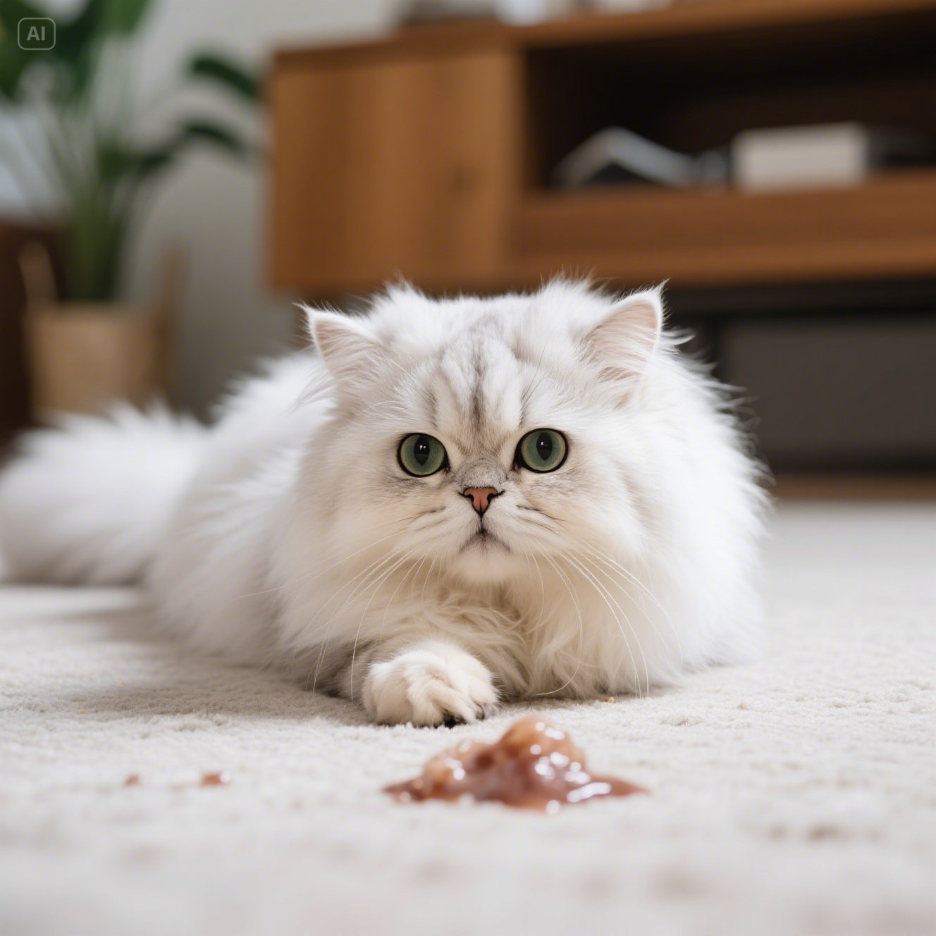 고양이 공복토 – 노란 토, 공복 구토의 원인과 대처법
