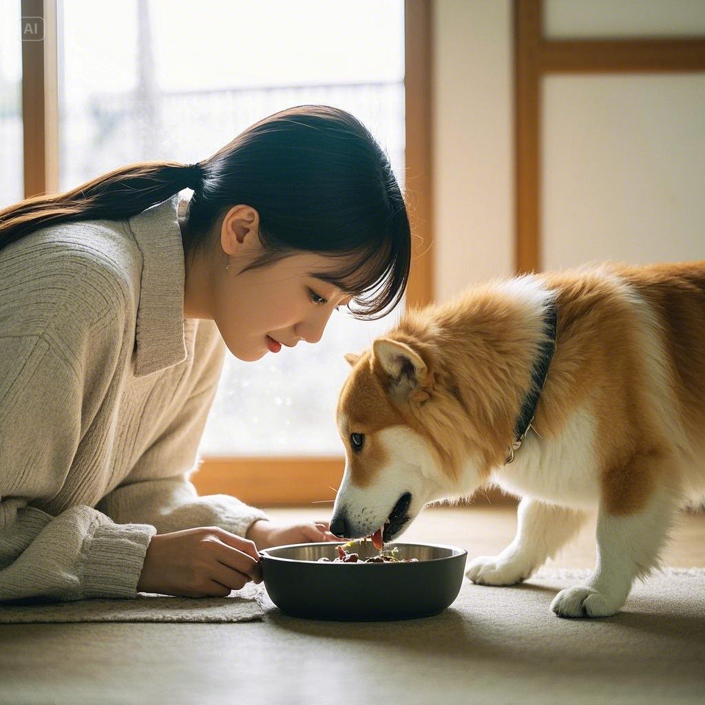 사람이 볼 때마다 밥을 안 먹는 강아지, 이유와 해결 방법